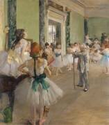 La classe de danse (Edgar Degas) - Muzeo.com