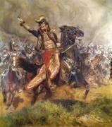 La dernière charge du général Lasalle, tué à Wagram le 6 juillet 1809 (Edouard Detaille) - Muzeo.com