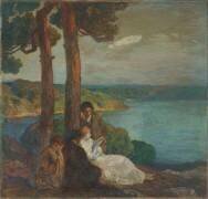 La Lecture (exposé au Salon de la Société Nationale des Beaux-Arts de 1912) (Michel Simonidy) - Muzeo.com