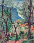 La maison dans les arbres, Villecroze (Henri-Charles Manguin) - Muzeo.com