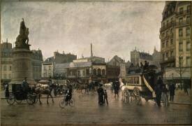 La place Clichy en 1896 (Edmond Georges Grandjean) - Muzeo.com