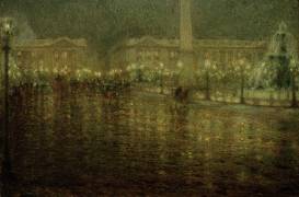 La Place de la Concorde (Henri Le Sidaner) - Muzeo.com