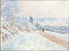 La route de Vétheuil (Claude Monet) - Muzeo.com