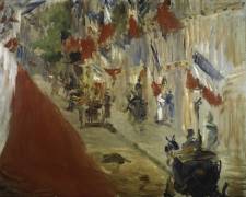 La Rue Mosnier aux drapeaux (Edouard Manet) - Muzeo.com