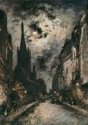 La rue Saint Séverin (Johan Barthold Jongkind) - Muzeo.com