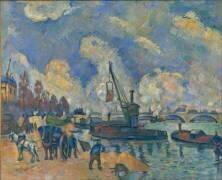 La Seine à Bercy (Paul Cézanne) - Muzeo.com