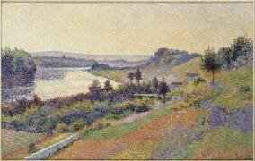 La Seine à Herblay (Maximilien Luce) - Muzeo.com