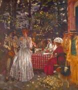 La terrasse à Vasouy (Edouard Vuillard) - Muzeo.com