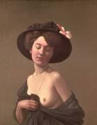 Lady in a Hat (Félix Vallotton) - Muzeo.com