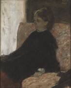 Lady in Black (Edgar Degas) - Muzeo.com