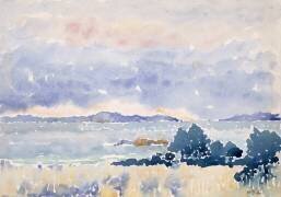 Landes au bord de la mer (Henri-Edmond Cross) - Muzeo.com