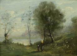 Landscape (Jean-Baptiste Camille Corot) - Muzeo.com