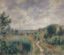 Landscape around Essoyes (Auguste Renoir) - Muzeo.com