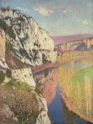 Landscape at Douellens (Henry Moret) - Muzeo.com