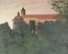 Landscape at Perouse (Félix Vallotton) - Muzeo.com