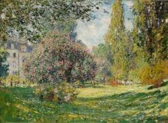 Landscape: The Parc Monceau (Claude Monet) - Muzeo.com