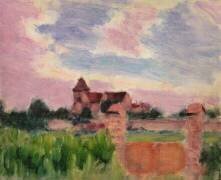 Landscape with a Church (Roderic O'Conor) - Muzeo.com