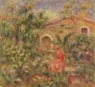 Landscape with Woman and Dog (Auguste Renoir) - Muzeo.com