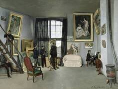 L'Atelier de Bazille, 9 rue de la Condamine à Paris (Frédéric Bazille) - Muzeo.com
