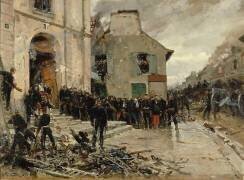 Le Bourget, 30 octobre 1870 (Alphonse de Neuville) - Muzeo.com