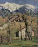 Le Canigou en hiver (George-Daniel de Monfreid) - Muzeo.com