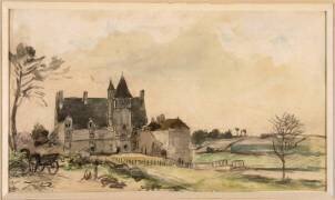 Le château de Villemenant (Johan Barthold Jongkind) - Muzeo.com