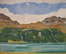 Le lac de Silvaplana (Ferdinand Hodler) - Muzeo.com