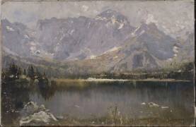 Le Lac de Weissenfels (Guglielmo Ciardi) - Muzeo.com