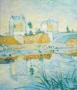 Le Pont de Clichy (Vincent van Gogh) - Muzeo.com