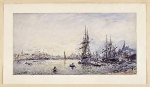 Le Port de Marseille (Johan Barthold Jongkind) - Muzeo.com