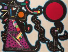 Le Rond rouge (Wassily Kandinsky) - Muzeo.com