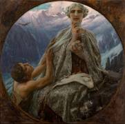 Le sommet de la montagne (Cesare Saccaggi) - Muzeo.com