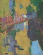 Le Talisman, l'Aven au Bois d'Amour, Pont-Aven (Paul Serusier) - Muzeo.com