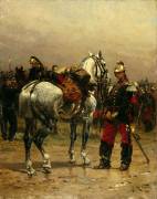 Le trompette au repos (Alphonse de Neuville) - Muzeo.com