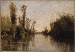 Les Bords de la Seine (Charles-François Daubigny) - Muzeo.com
