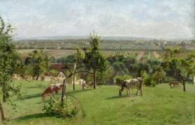 Les coteaux du Vésinet (Camille Pissarro) - Muzeo.com