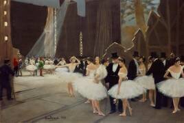 Backstage at the opera (Jean Béraud) - Muzeo.com