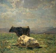 Les deux vaches (Beppe Ciardi) - Muzeo.com
