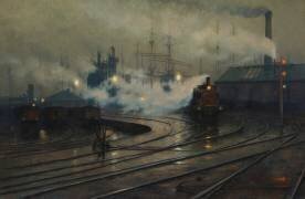 Les docks de Cardiff (Lionel Walden) - Muzeo.com