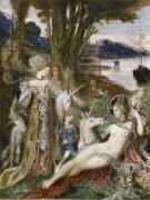 Les Licornes (Gustave Moreau) - Muzeo.com
