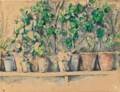 Les pots de fleurs (Paul Cézanne) - Muzeo.com