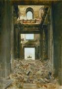 Les Ruines des Tuileries (Jean-Louis-Ernest Meissonier) - Muzeo.com