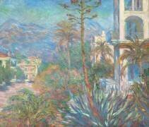 Les Villas à Bordighera (Claude Monet) - Muzeo.com