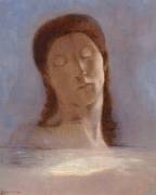 Les yeux clos (Odilon Redon) - Muzeo.com