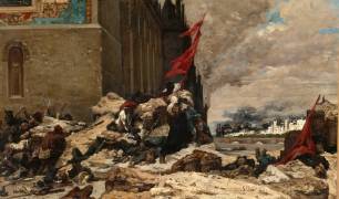 L'Incendie des Tuileries en mai 1871 (Georges Clairin) - Muzeo.com