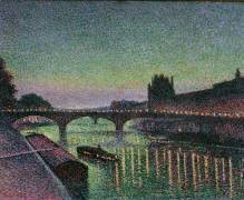 Louvre et Pont du Caroussel (Maximilien Luce) - Muzeo.com