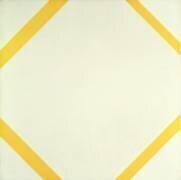 Lozenge Composition with Four Yellow Lines (Piet Mondrian) - Muzeo.com