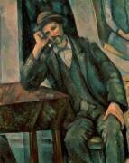 Man Smoking a Pipe (Paul Cézanne) - Muzeo.com