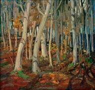 Maple Woods, Bare Trunks (Tom Thomson) - Muzeo.com