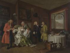 Marriage A la Mode : The Death of the Countess (William Hogarth) - Muzeo.com